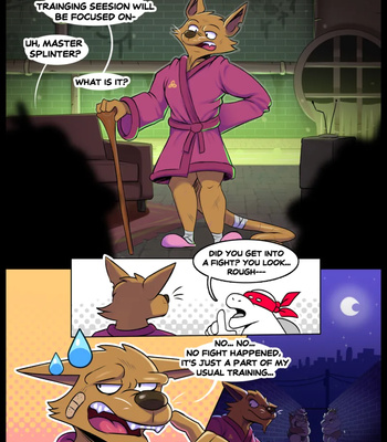 Splinter Gets Spitroasted comic porn thumbnail 001