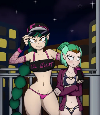 A Blight Visit comic porn thumbnail 001