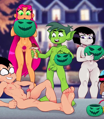 Hallorgy comic porn thumbnail 001