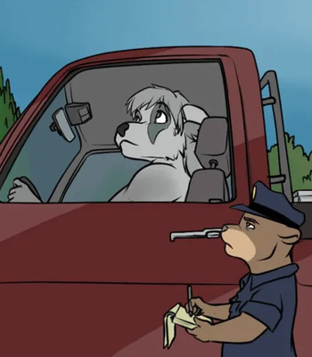 Pulled Over comic porn sex 4