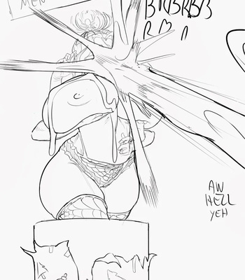 Morgane’s Christmas Cum Bath comic porn sex 4