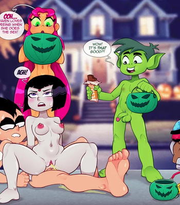 Hallorgy comic porn sex 4