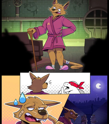 Splinter Gets Spitroasted comic porn sex 5