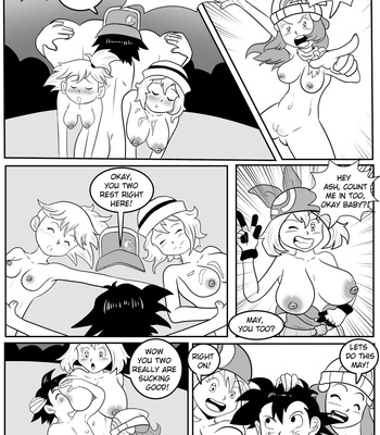 Ash’s Sex Battle With Pokegirls comic porn sex 5
