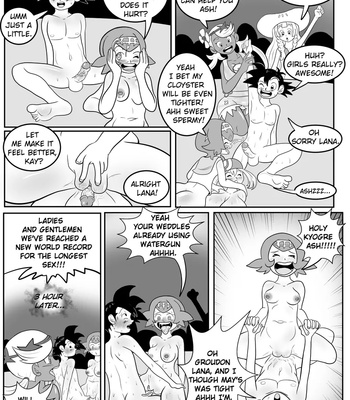 Ash’s Sex Battle With Pokegirls comic porn sex 8