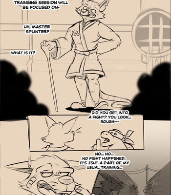 Splinter Gets Spitroasted comic porn sex 9