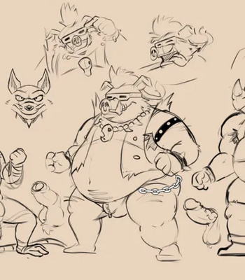 Splinter Gets Spitroasted comic porn sex 13