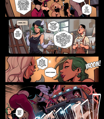 Trish & Amber – The Mexican Job comic porn sex 38