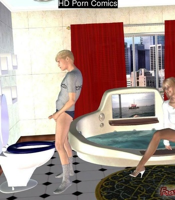 A Mother Cleans Her Teeth With My Sperm comic porn sex 10