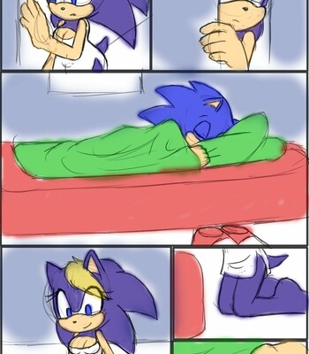 Bernadette & Sonic comic porn sex 1