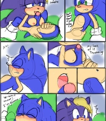 Bernadette & Sonic comic porn sex 3
