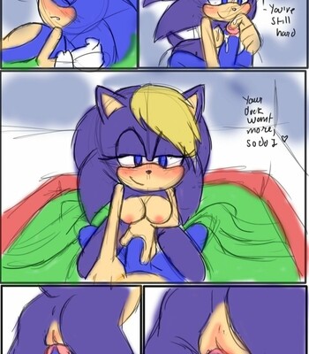 Bernadette & Sonic comic porn sex 4