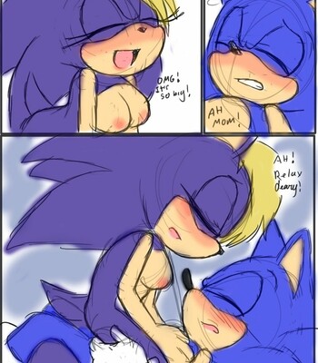 Bernadette & Sonic comic porn sex 5