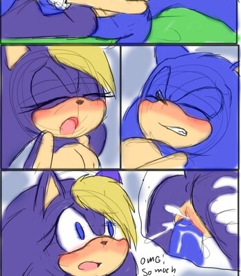 Bernadette & Sonic comic porn sex 7