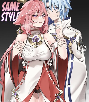Douryuu | Same Style (Genshin Impact) [English] [Decensored] comic porn sex 1