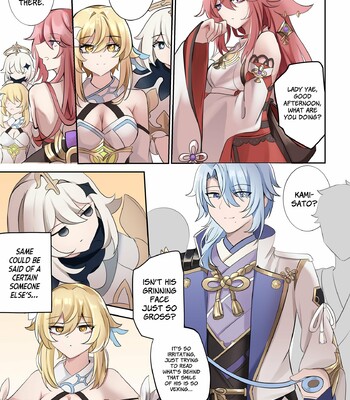 Douryuu | Same Style (Genshin Impact) [English] [Decensored] comic porn sex 4