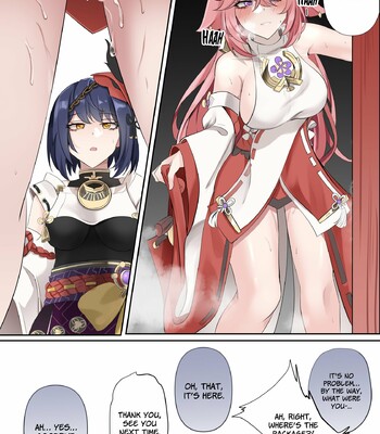 Douryuu | Same Style (Genshin Impact) [English] [Decensored] comic porn sex 48