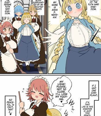 Futanari Oujo-sama no Seiyoku Hassan Maid Harem Sex comic porn sex 1