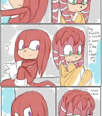 Lara-le & Knuckles comic porn sex 2