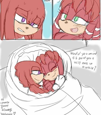 Lara-le & Knuckles comic porn sex 11