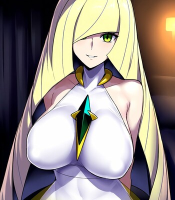 Lusamine x Nihilego comic porn sex 1