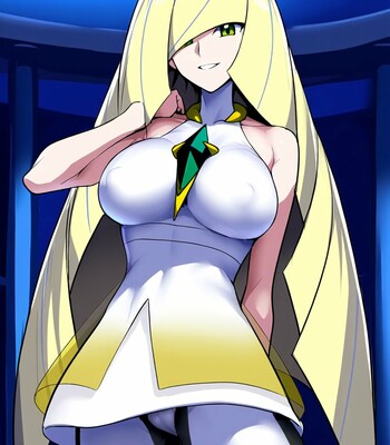 Lusamine x Nihilego comic porn sex 2