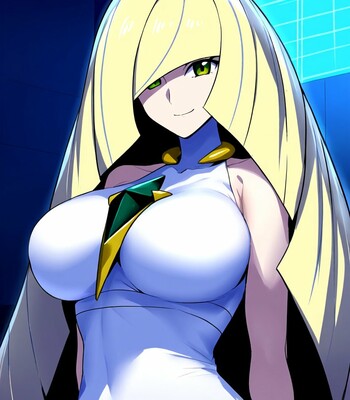 Lusamine x Nihilego comic porn sex 4