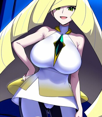 Lusamine x Nihilego comic porn sex 7