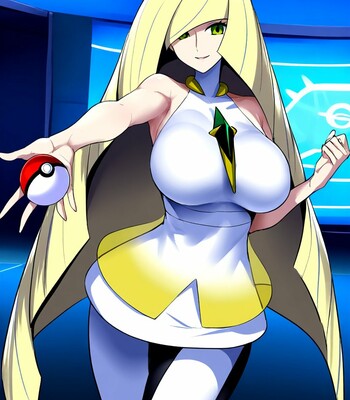 Lusamine x Nihilego comic porn sex 8