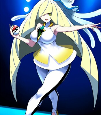 Lusamine x Nihilego comic porn sex 11