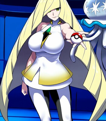 Lusamine x Nihilego comic porn sex 15