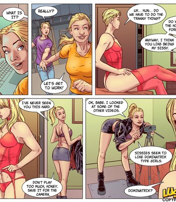 Lustomic – Sissy Porn Star comic porn sex 8