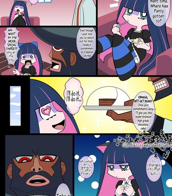 Panty & Stocking – Sperma & Sweet With Villagers comic porn sex 2
