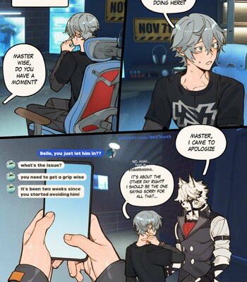 Sensitive  (ongoing) comic porn sex 4