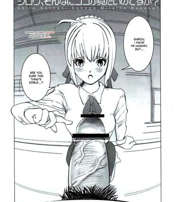 Shiro, Sonnani Kokoga Mitaino Desuka? comic porn sex 4