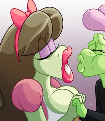 She’s Expecting Tongue comic porn thumbnail 001