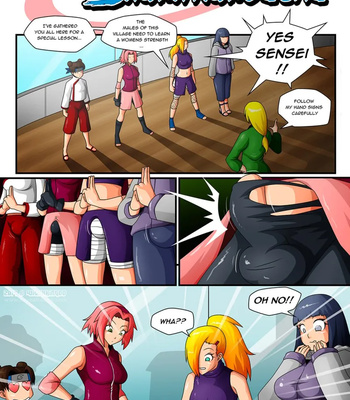 Training Sauna Kunoichi comic porn thumbnail 001