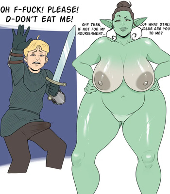 Orc-Milf Vs Puny Knight comic porn thumbnail 001
