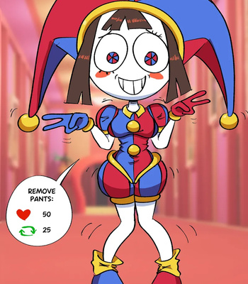 Pomni’s Strip Game! comic porn thumbnail 001