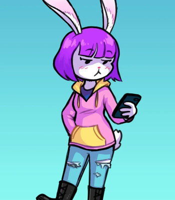 Chocolate Bunny TF comic porn thumbnail 001