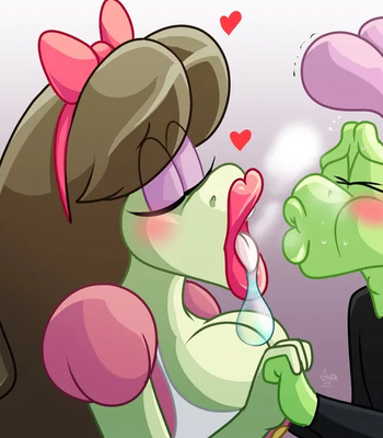 She’s Expecting Tongue comic porn sex 2