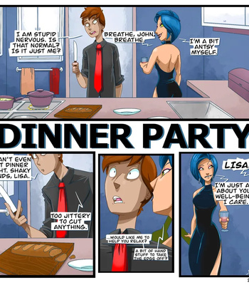Dinner Party comic porn sex 2