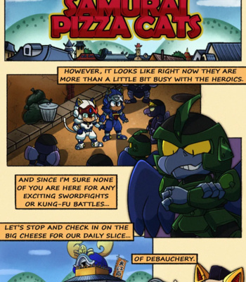 Samurai Pizza Cats – A Taste Of Crow comic porn sex 2