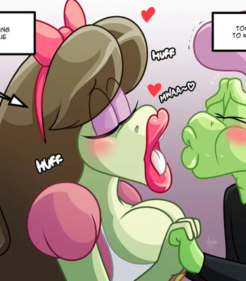 She’s Expecting Tongue comic porn sex 3