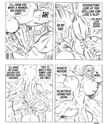 Caulifla Vs 18 comic porn sex 3