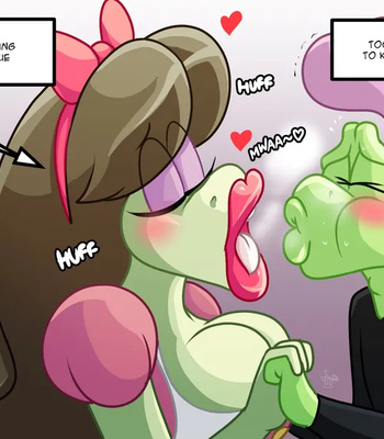 She’s Expecting Tongue comic porn sex 4