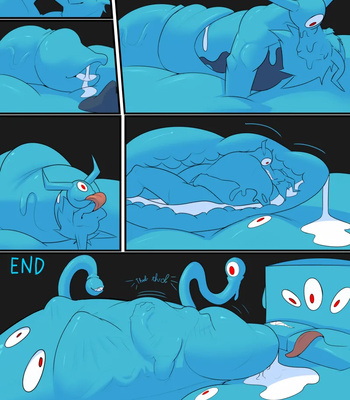 Slime Bed comic porn sex 5