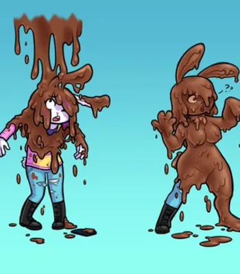 Chocolate Bunny TF comic porn sex 5
