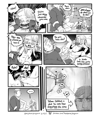 Marcille x Laios comic porn sex 5