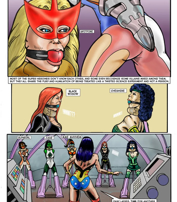 Superheroine Bondage Laboratory 1 comic porn sex 11